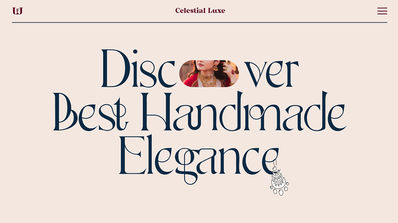 Celestial Luxe Website's Screenshoot